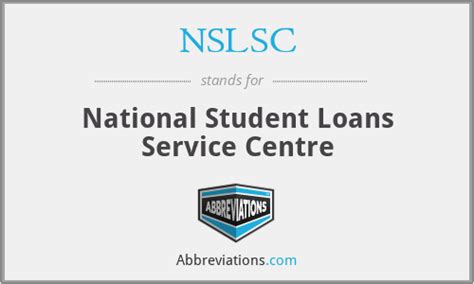 nlsc sign in|National Student Loans Service Centre (NSLSC).